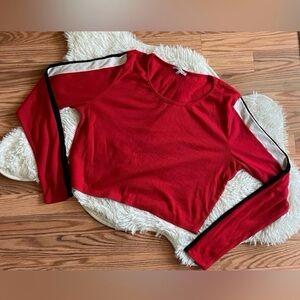 Long Sleeve Crop Top